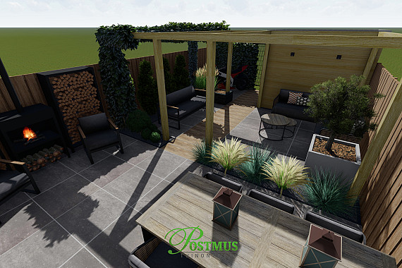 Via een tuinontwerp, kennis maken met de grootte van uw tuin