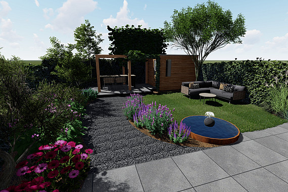 Combineer alles in uw tuin