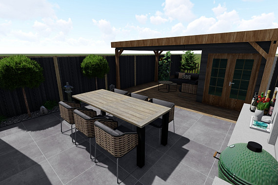 Deel jouw nieuwbouw-tuin ook handig in !