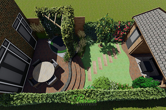 Natuurrijke kleine tuin