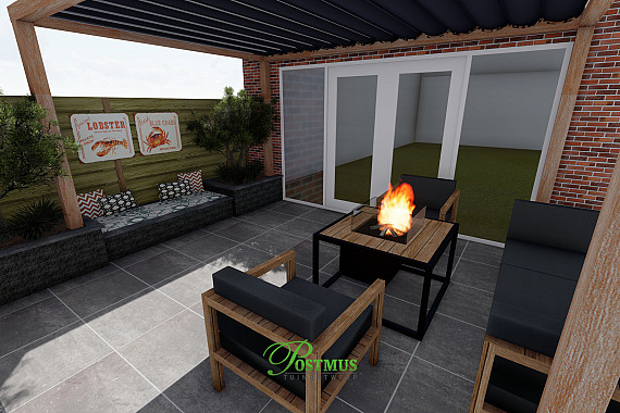 Loungen is hier niet moeilijk
