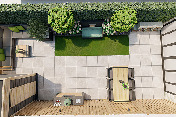 Nieuwbouw tuin optimaal benut