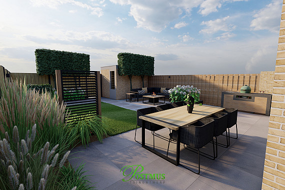 Fijn vertoeven aan de tuintafel & een heerlijke tuin