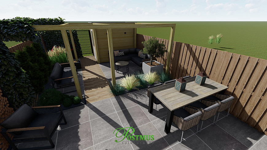Via een tuinontwerp, kennis maken met de grootte van uw tuin