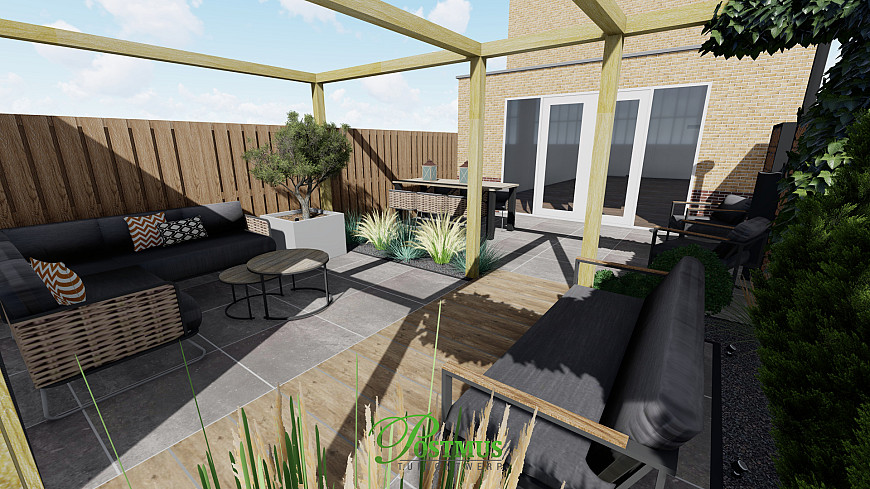 Via een tuinontwerp, kennis maken met de grootte van uw tuin