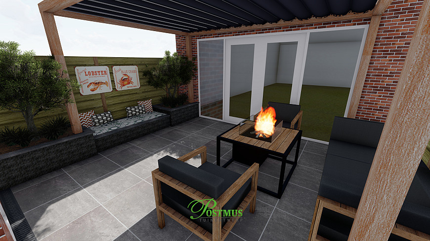 Loungen is hier niet moeilijk