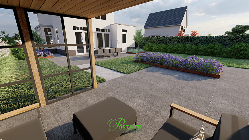 Genoeg gras en terras