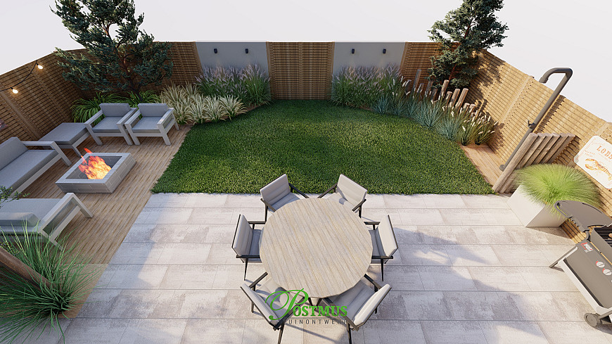 Een tuin voor lange zomeravonden 