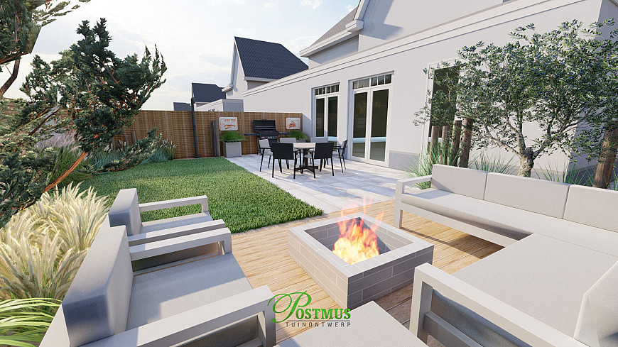 Een tuin voor lange zomeravonden 