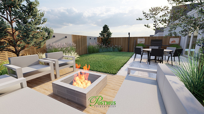 Een tuin voor lange zomeravonden 
