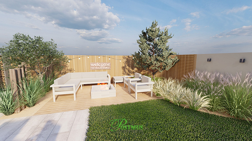 Een tuin voor lange zomeravonden 