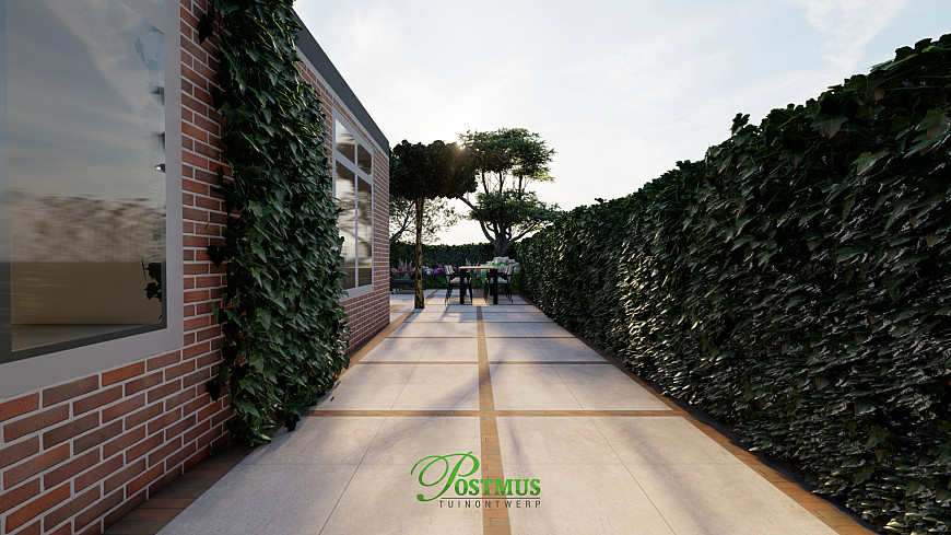 Tuin met Mediterrane uitstraling