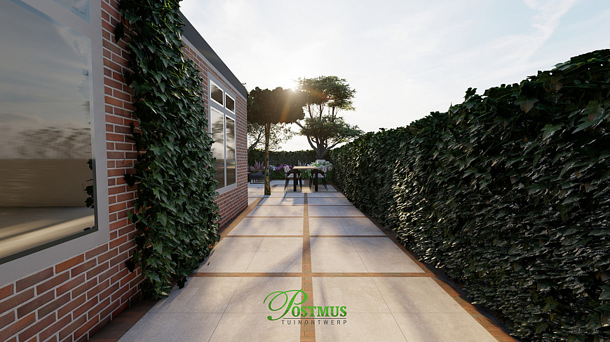 Tuin met Mediterrane uitstraling