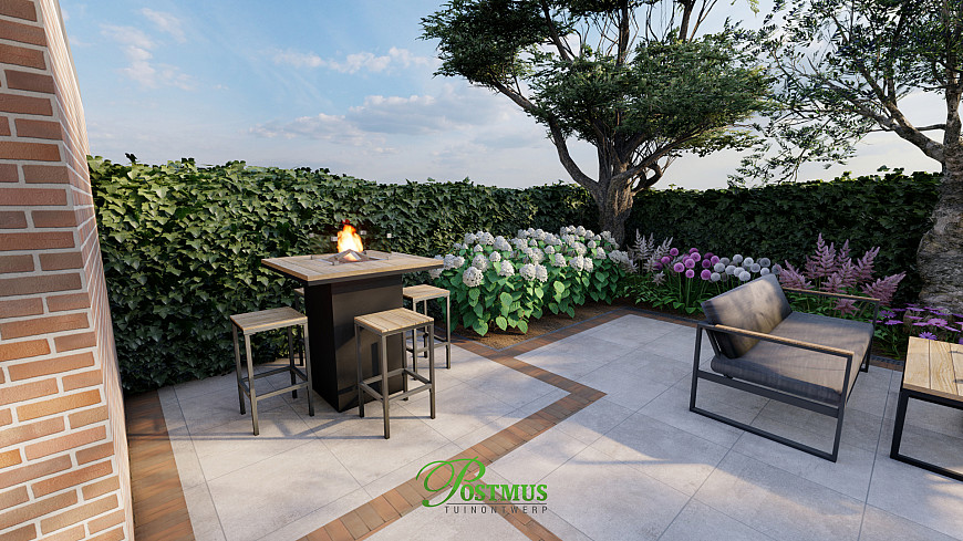 Tuin met Mediterrane uitstraling