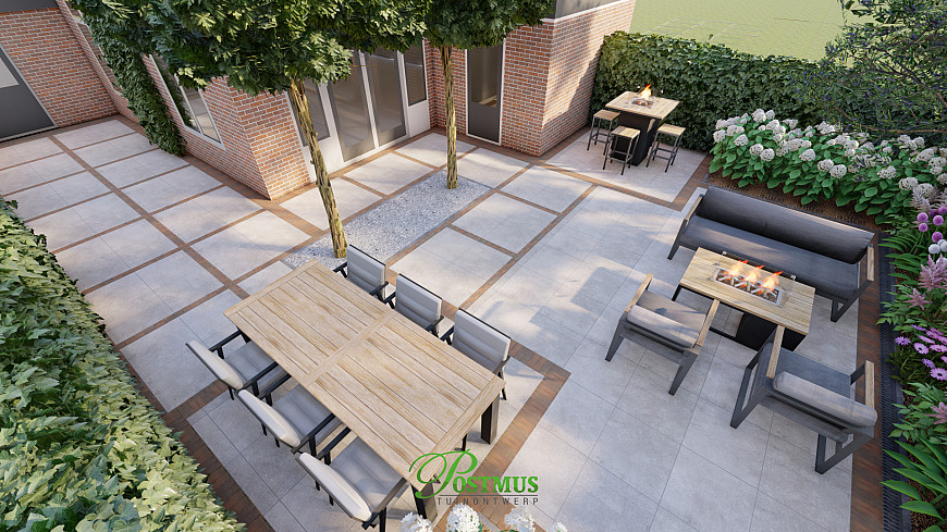 Tuin met Mediterrane uitstraling