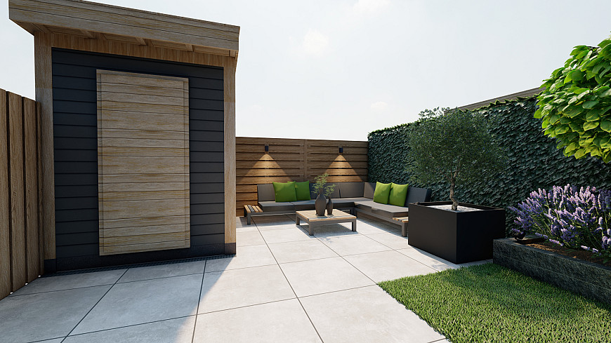 Nieuwbouw tuin optimaal benut