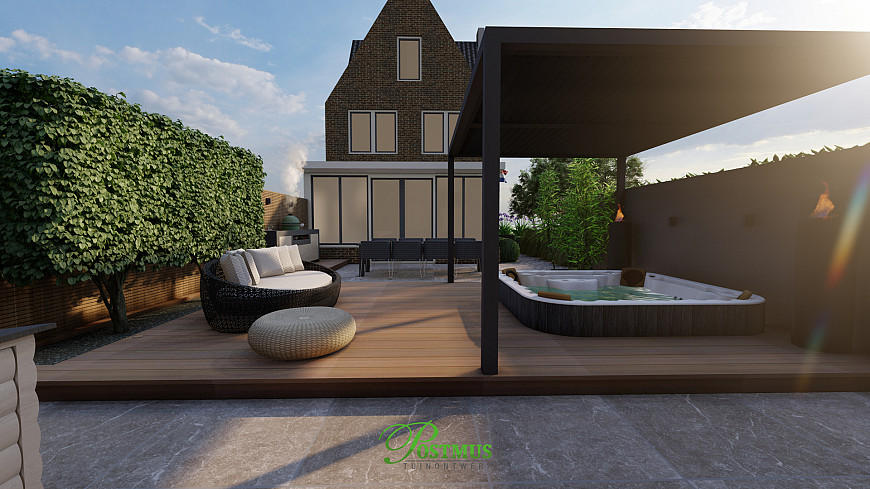 Eindeloos genieten in een ruime tuin