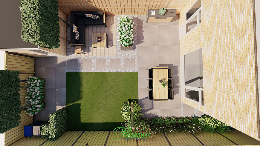 Fijn vertoeven aan de tuintafel & een heerlijke tuin