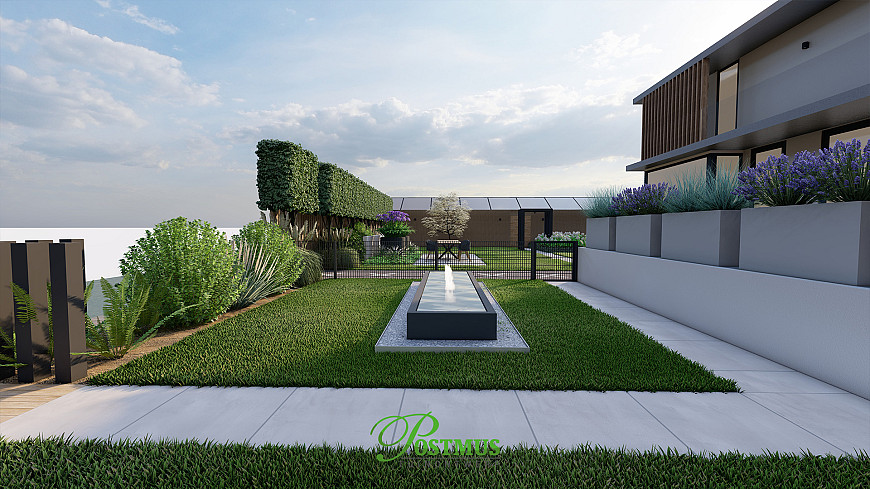 Grote tuin met veel inspiratie
